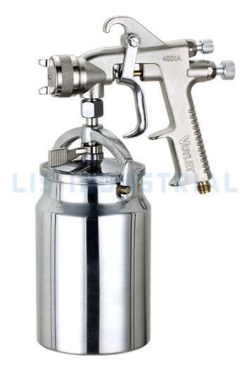 4001A Heavy Duty -ruiskupistoolin imusyöttö 1000 ml:n kupilla